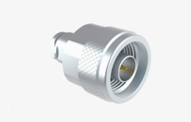 N Male Stainless Steel RF Coaxial Connector Solder Clamp Mount