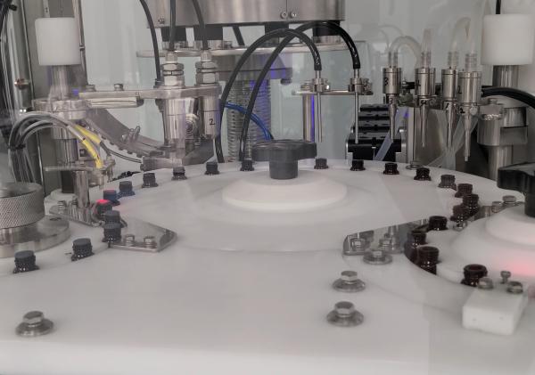 Vial Filling and Stoppering Line with ABB Main Motor