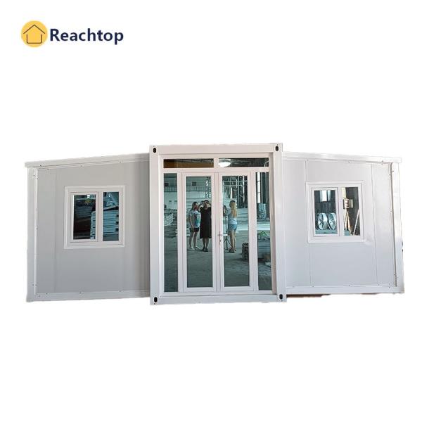 Mobile Living Made Easy 2023 Portable Folding Container House with PVC Sliding Window