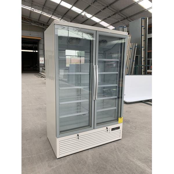 Держатель 810L дна замораживателя R290 дисплея стеклянной двери вертикали 2 коммерчески