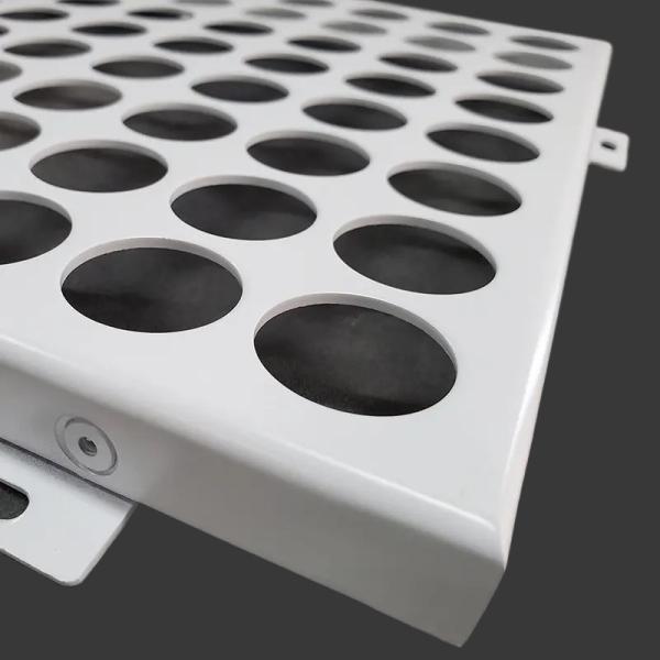 Decorative External Aluminium Cladding Panels A300PW4 Perforated Sheet Metal Panels