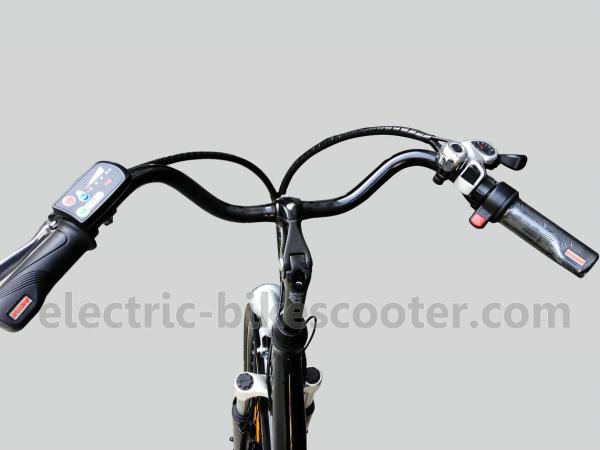 Classic Urban Cruiser Ebike 26 Inch Wheel Aluminum EN15194
