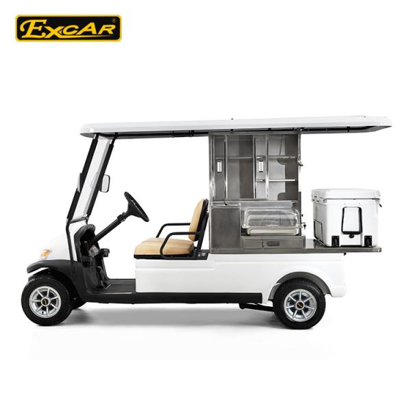A companhia de eletricidade do veículo Carts o vintage para adultos, carrinho a pilhas confortável do golfe