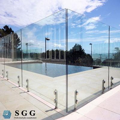 glass pool fencing australia standard (5mm,6mm,8mm,10mm,12mm,15mm,19mm)