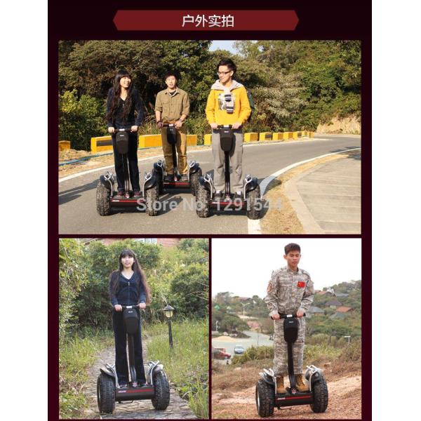 China Electric Scooter factory Manufacturer Supplier Self Balancing  Two Wheel Segway Big Wheel Scooter