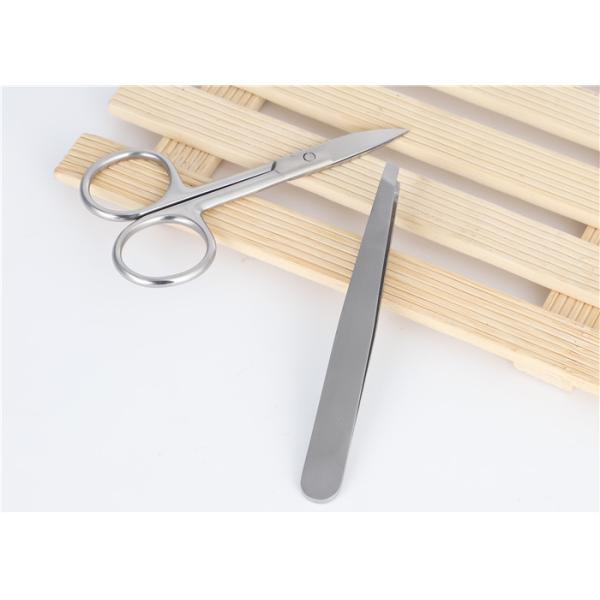 Durable Tattoo Accessories , Stainless Steel Sliver Scissors For Permanent Makeup
