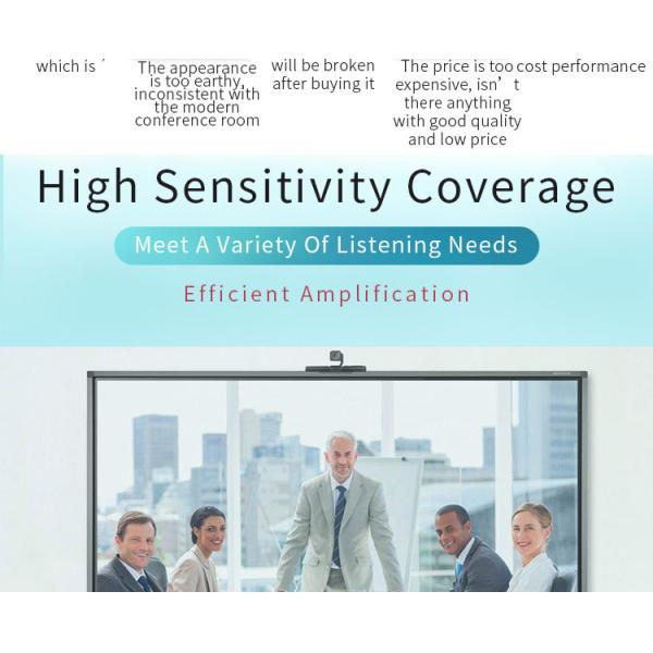 SQ-M4 Video Conference Conference Omnidirectional Microphone Handsfree 360 Degree