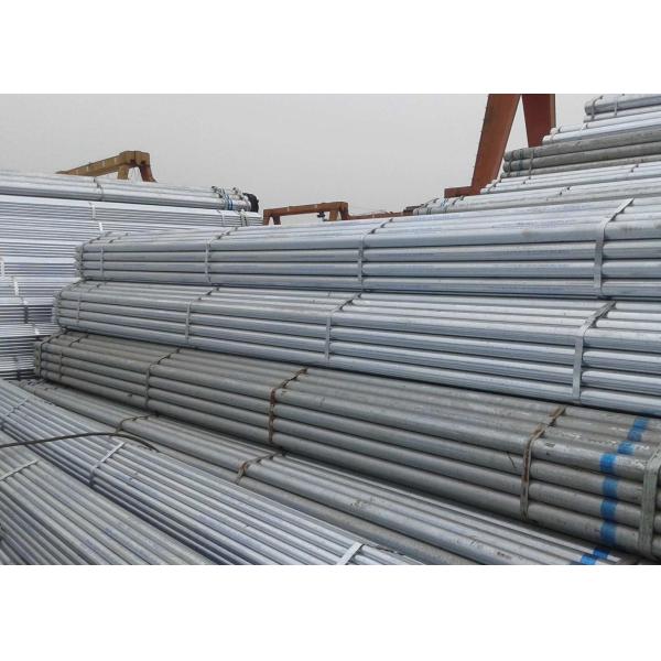 Hot Dipped Seamless Galvanized Steel Pipe ASTM A53 Material Zinc Coated Surface