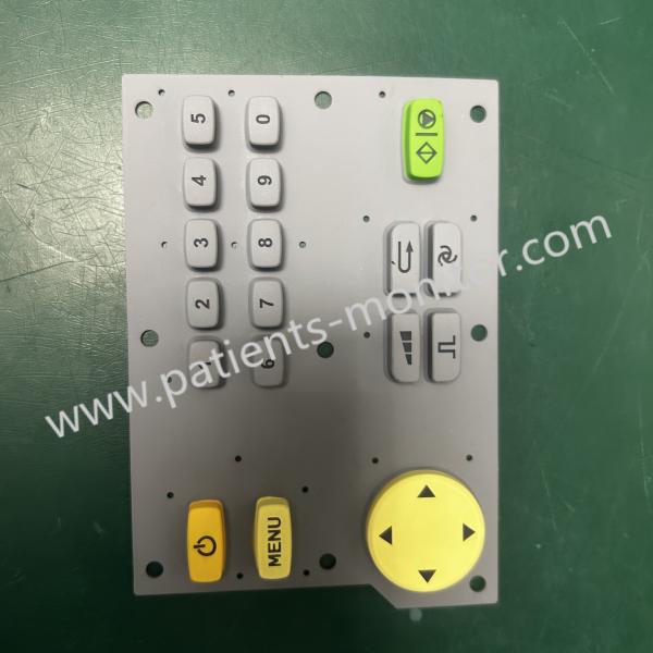 COMEN CM1200B 12-Channel ECG Machine Silicon Key Membrane Used Medical Equipment Spare Parts