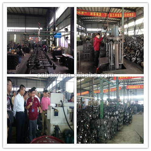 Задняя ось электромобильного трехколеса с материалом 20CrMnTi для плавной езды