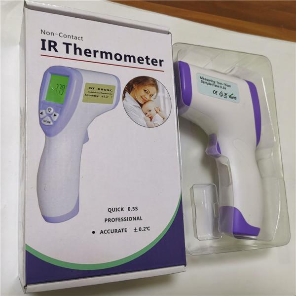 Baby And Adult Infrared Forehead Thermometer ABS Plastic Material For Fever