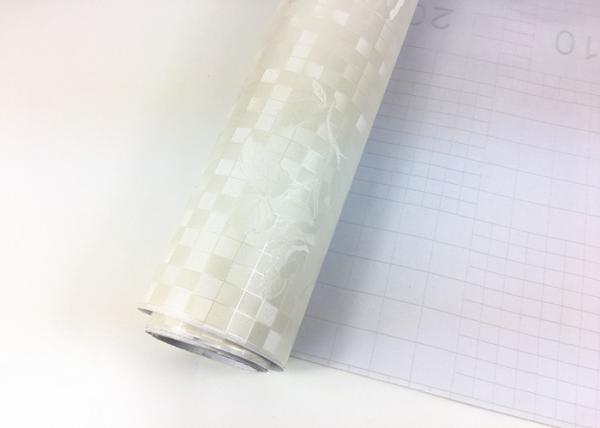 Embossed PVC Self Adhesive Wallpaper Multi Color Damask Self Adhesive Wallpaper