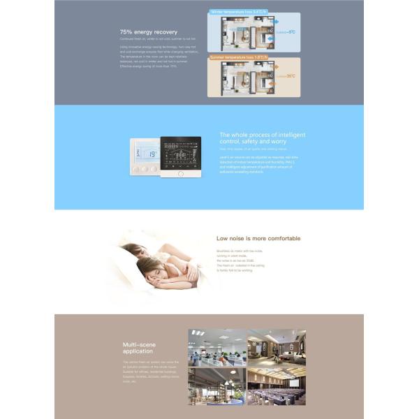 H706 Commercial Central Ventilation System 1000m3/H Air Exchange