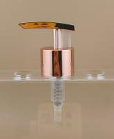 Pompe à lotion rose Pompe à distributeur en plastique rose K1104 pour bouteilles