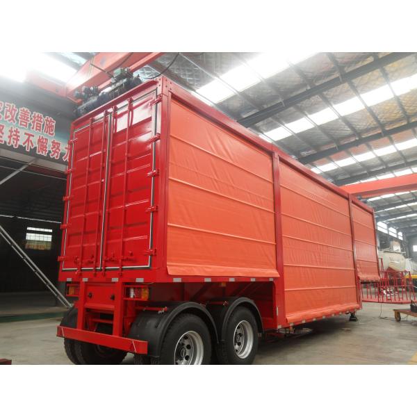 Боковая стена/боковая занавеска/зона полуприцеп с механической подвеской и шинами 12R22.5