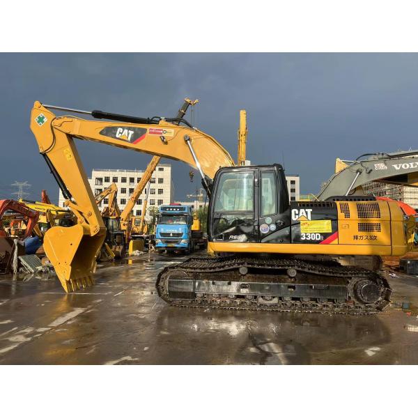 Используемый экскаватор Caterpillar 330D 30-тонный большой экскаватор Cat 330