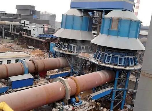 冶金アルミナ ロータリー キルン大容量 1400 - 1680 Tpd