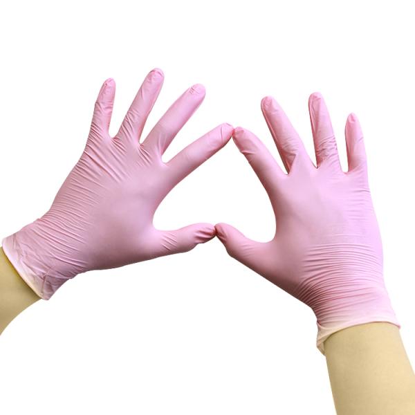 Disposable nitrile gloves