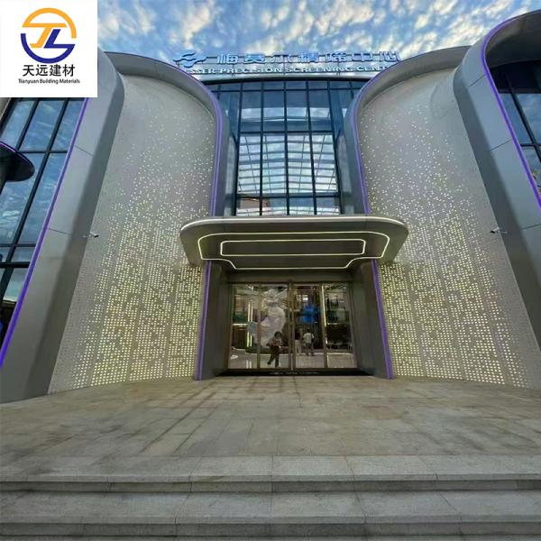 Modern Design Aluminum Screen With Black Groove For Indoor And Outdoor