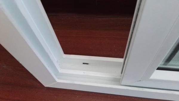 Fast White PVC Sliding Window In Open Type Horizontal Sliding