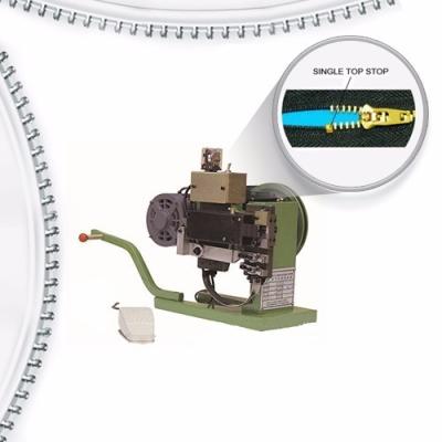 Jeans Jackets Semi Auto Metal Zipper Single Top Stop Machine 220V