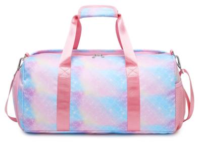 Oxford Women Fitness Bag Dacron Lining Waterproof Girl Traveling Bag