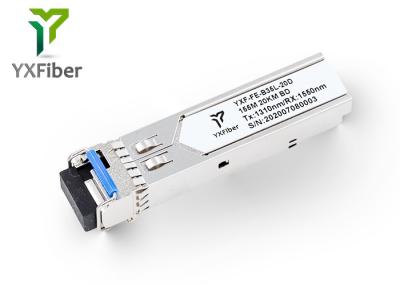 Módulo Smf de LC/SC 155Mbps BIDI 20km SMF 1310/1550nm SFP