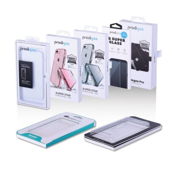 Phone case packing box with hanger / magnet electronics packaging box/ packaging for electronics