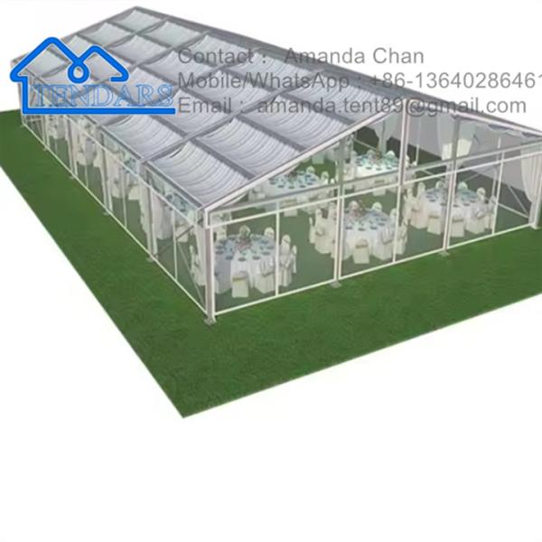 Aluminum Alloy Heavy Duty Marquee Tent Clear Roof Party Tents For Events Outdoor