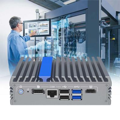 Mini PC sem ventilador N100 12a geração Alder Lake CPU 4 Lan Firewall Computer
