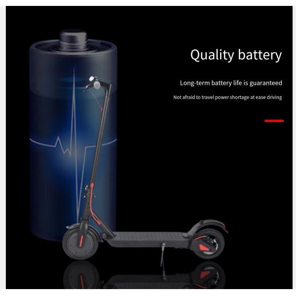 Off-Road Wide Tire 350W Folding Electric Scooter with Powerful Lithium Battery and 30km Range per Charge