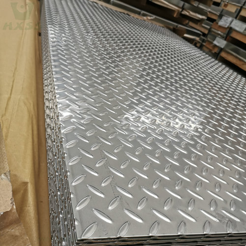 Mild Galvanized Stainless Steel Checkered Steel Plate Bar Grating 2 Mm-8 Mm