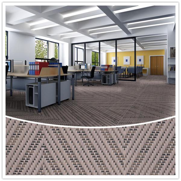 Home Or Hallway Woven Vinyl Floor 3.0mm Thickness Fire Resistant