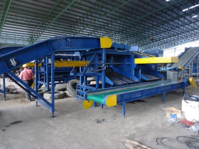 DS-1200 Automatic Double Hook Debeader PLC controlled Full Automatic Debeader for Truck Tires