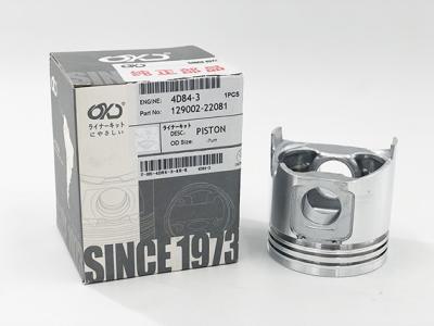 High Nickel Heavy Machinery Spare Parts Yanmar Piston 4D84 3 Fatigue Resistance