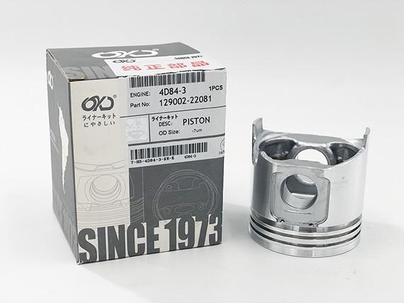 High Nickel Heavy Machinery Spare Parts Yanmar Piston 4D84 3 Fatigue Resistance