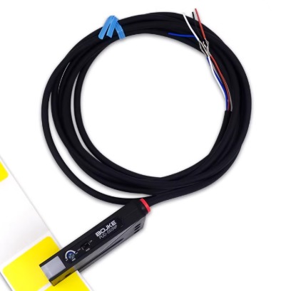 PC Material Label Sensor U Slot Type PUD-050NP Label Counting Rewinding Machine