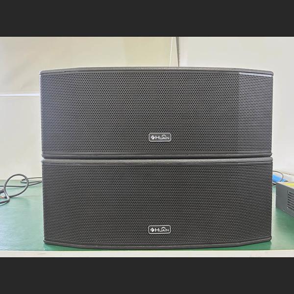 Professional Dual 6.5 Inch Active Poe Dante Speakers 300w Loudspeaker with Dsp