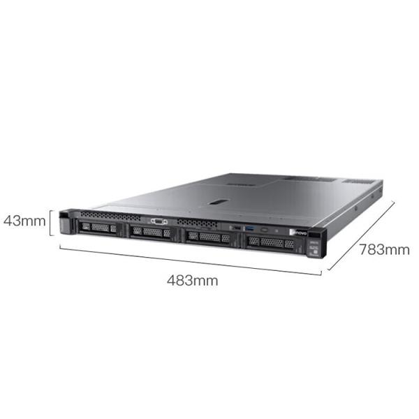 Stock Thinksystem Sr570 1U Xeon Silver 4210R 2.4GHz 16gb Ram 2*1.2tb Sas Rack Tower