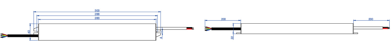 ETL CB EMC Slimline LED Driver AC to DC Светодиодная лента Светодиодный источник питания 100 Вт