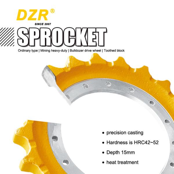 DH220 DH220-7 DH370-7 Heat Treatment Excavator Sprocket For Heavy Industrial Machinery 2108-1014