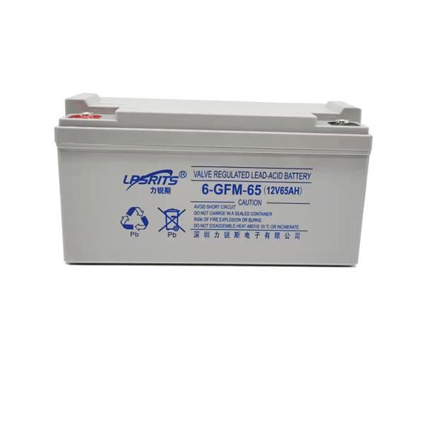 65Ah 12V VRLA батарейный клапан регулируемые свинцово-кислотные батареи для UPS / телекоммуникаций / автомобильной промышленности