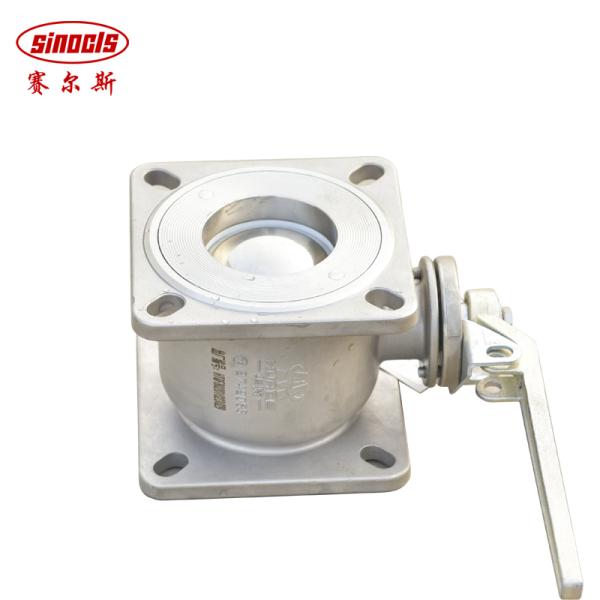 3 Inch Aluminum Alloy Square Ball Valve for Quick Release on Truck Tanker Pipeline