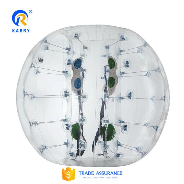 Kids And Adult Human Body PVC / Bumper Balls Water Rolling Ball Games with TPU material