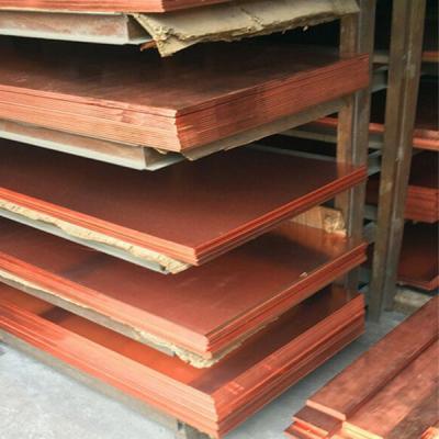 3mm 4mm ASTM T2 H65 Copper Nickel Gold Plating 5mm Thick Brass Sheet  C2600 C3712