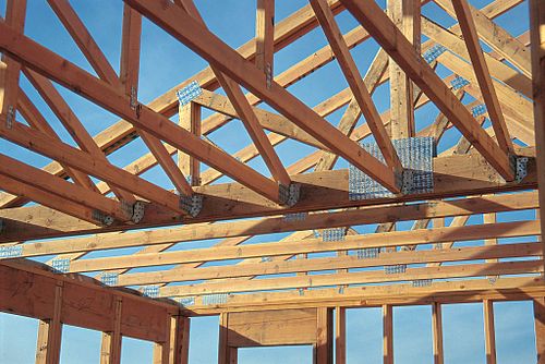 Custom Galvanized Steel Wood Connector Hardware Metal Decorative L Bracket For Timber