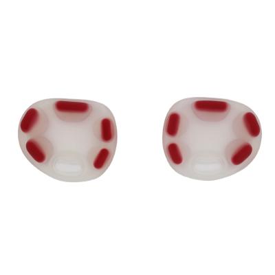 Shore A 0 Cabeça de massagista de olhos de borracha de silicone com gel