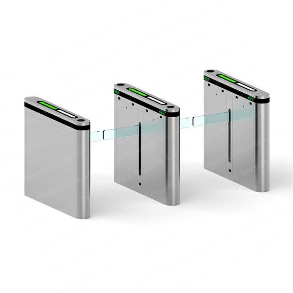 Access Control Drop Arm Security Gates 304 Stainless Steel Anti Pinch