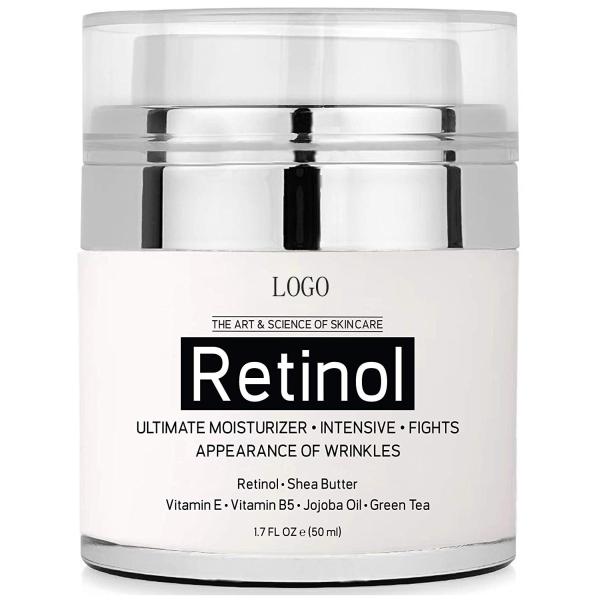 100ml Retinol Moisturizer Cream For Face And Eye Area - With Retinol / Jojoba Oil / Vitamin E
