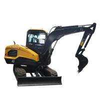 máquina escavadora diminuta de escavação da profundidade 4.4km/H de 4000kg Mini Backhoe Excavator 3.3m